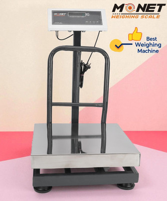 monet 16*16 inch ss 200kg Weighing Scale(Grey)
