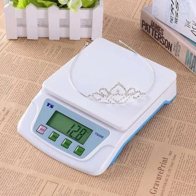 ASTOUND Parcel Weight Measuring Machine Weighing Scale, Digital Kitchen Scale Weighing Scale(White)