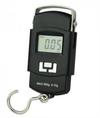 MAITRI ENTERPRISE Digital Portable Luggage Weight Scale Weighing Machine Scale (Black) M16 Weighing Scale(Black)