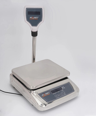 monet 30 KG WEIGHING MACHINE with pole Weighing Scale(Grey)
