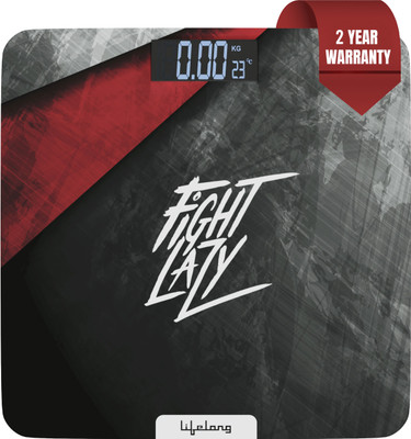Lifelong LLWS45 ActiveFlex (Fight Lazy Series) Body Weighing Scale  (Black) For Rs. 649 @ 78 %