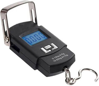 Brtso Digital Luggage Weighing Scale Lcd Screen 50Kg Weight Capacity C785QA Weighing Scale(Multicolor)