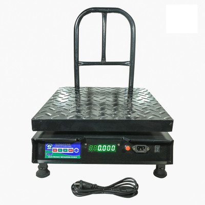 King Star Weight Machine For Kitchen 400K Metal Plat cap. 200Kg Acc.20G Weighing Scale(Black)