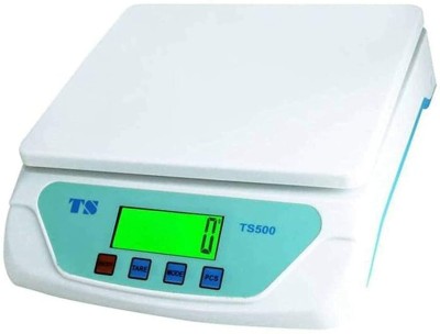 SELMEZ Digital Electric Compact Scale Weighing Scale 30 Kg Capacity Kitchen Weighing Scale(White)