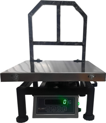 Monet weighing scale 100 kg Stainless Steel Portable Weighing Machine Weighing Scale(Black)