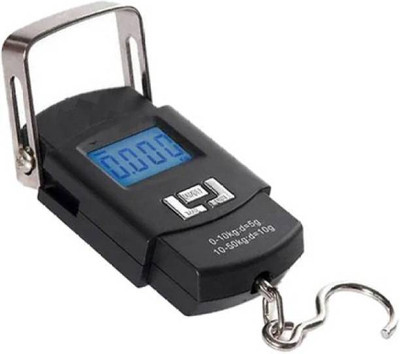 Glancing 50Kg Weight Checking Machine For Luggage UGal27 Weighing Scale(Black)