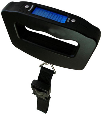 ASTOUND Digital Luggage Travel Fish Hook Hanging Weighing Scale-1pc Weighing Scale(Black)