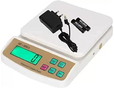 REXBURG LCD Display Kitchen Weight Scale Machine With 1g Accuracy Weighing Scale(White)