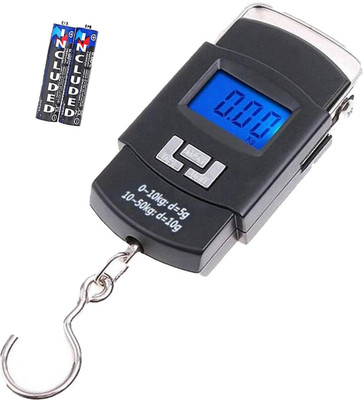 Breyers Digital Portable Luggage Weight Scale Weighing Machine Scale (Black) M179 Weighing Scale(Black)