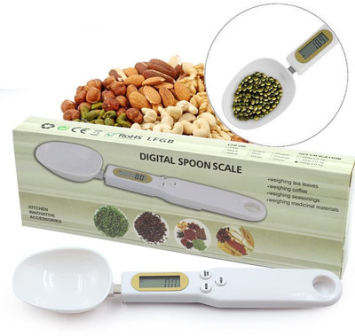 ActrovaX Innovative Digital Food Spoon Scale Weighing Scale(White)