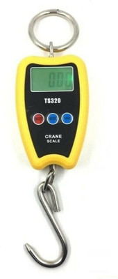 VBR's Group 200Kg Hanging Crane Scale for Heavy Duty Luggage With 2AAA Batteries Weighing Scale(Multicolor)