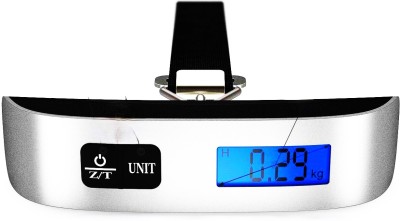 MSNL TRAVELING LUGGAGE HOOK CAPACITY UP 50KG.50GM WITH LITHIUM CELL(CR2023) Weighing Scale(Black, Silver)