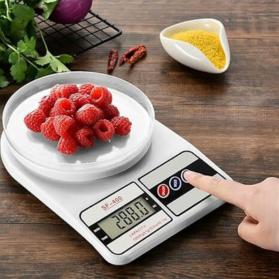 FAMKART KITCHEN WEIGHT MACHINE Weighing Scale(White)