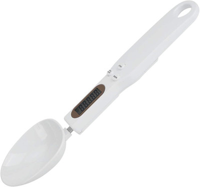 ActrovaX LCD Display Digital Food Spoon Weighing Scale Weighing Scale(White)