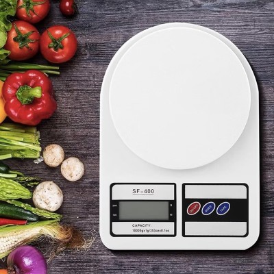 Shopeleven Fws569 Digital Weighing Machine- Food Machine For Diet, Nutrition, Health Weighing Scale(White)