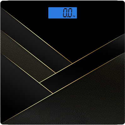 BOLD GENIUNE PRIME Human Body Weight Measurement Weighing Scale(Black, Gold)