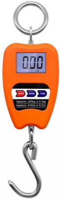 NIBBIN 200 Kg Capacity Mini Crane Scale With 6 Months Warranty Weighing Scale(Orange)