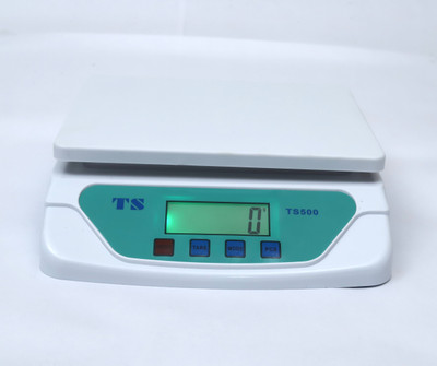 MSNL DIGITAL MACHINE TS-500 WEIGHING MACHINE POWER UP TO 30KG.1GM WITH CHARGING CABLE Weighing Scale(off-White)