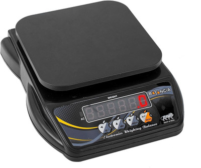 Bravity 10Kg Digital Kitchen Weight Scale Kata LCD Display machine Weighing Scale Weighing Scale(Black)