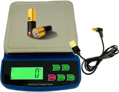 WEIGHOUSE 10 Kg Digital Weight Machine With High Accuracy For Home, Kitchen & Shop Weighing Scale(Multicolor)