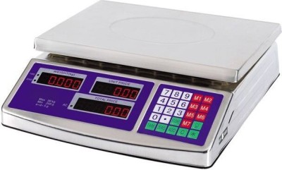 Neo Super Price Computing Weighing Scale Table Top Weighing Scale Weighing Scale(Silver)