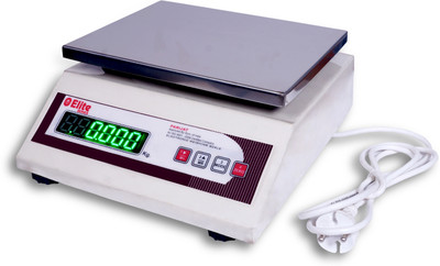REXBURG 30KG Weighing Scale, Double Display Weight Machine for Shop,MS 2 G Accuracy Weighing Scale(White)