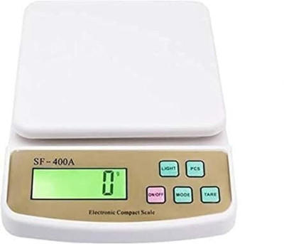 PRANCING UNICORN Kitchen Scale Multipurpose Portable Electronic Digital Weight Machine Weighing Scale(White)