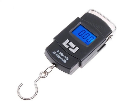 niava Digital Portable Hook Type Weighing Scale (50 Kg Weighing Scale(Black)
