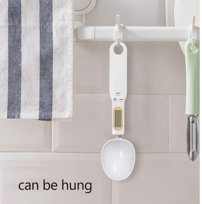 ActrovaX Portable Digital Spoon Scale - 500g/0.1g Digital Food Spoon Weighing Scale(White)