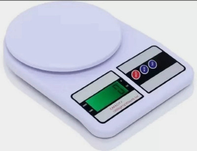 Vargo 10KG Weighing Scale(White, Yellow)