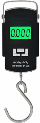 JAMESTOWN Portable Electronic Weighing Scale Up-to 50 kg with LCD Display and Back Light Weighing Scale(Multicolor)