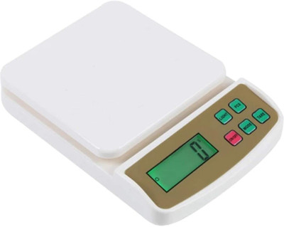 Shopeleven 400A 10Kg X 1G Digital Jewellery,Kitchen Weighing Scale, Gold & Silver Ornaments Weighing Scale(Off-White)