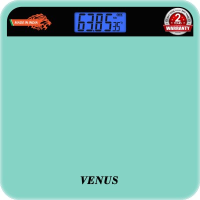 Venus (India) EPS-2799 Digital Electronic Personal Weight Machine for Body Weighing Scale(Green)