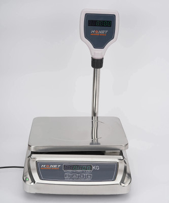 monet SS POLE 30KG WITH 2G ACCURACY Weighing Scale(Steel Shine)