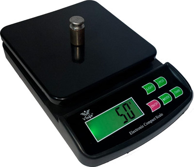 VBR's Group 10 Kg Digital Weight Machine With High Accuracy For Kitchen & Shop Weighing Scale(White)