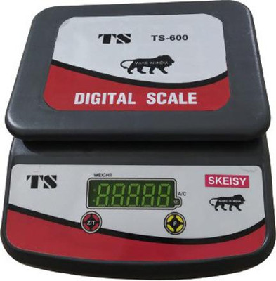 Skeisy ts-600 black Front Back (Double) LED Big Display 30 KG Weighing Scale Weighing Scale(Black)