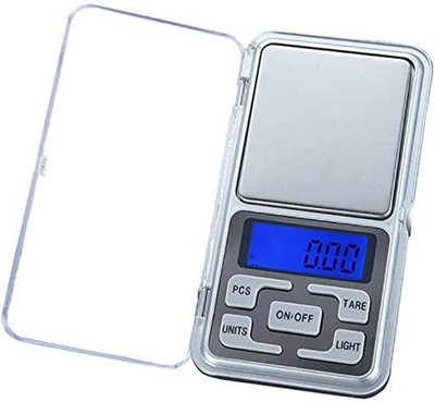 MH Series Pocket Scale The Essential Tool for Jewelers, Chefs, and Hobbyists Weighing Scale(Silver)