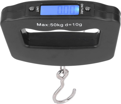 ASTOUND Digital Scale - Portable & Durable with Easy-Carry Handle and Hook Weighing Scale(Black)