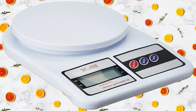 ASTOUND Portable Electronic Digital Weighing Scale Weight Machine Weighing Scale(White)