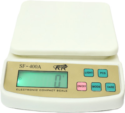 Yuvex Weight Machine 10kg Scale Digital For Shop vajan kata sabzi Weighing Scale Weighing Scale(White)