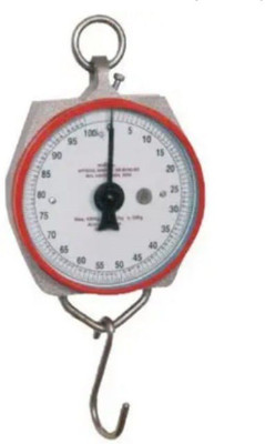 LIBRARSYSTEMS balance round weighting scale Weighing Scale(Red)