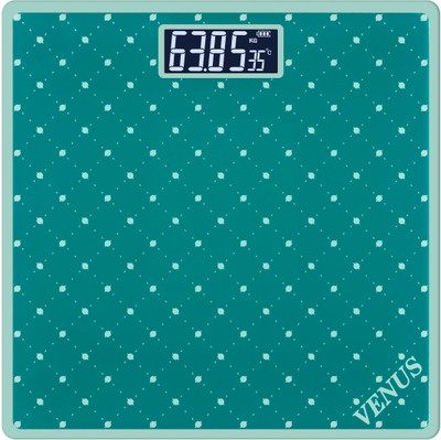 Venus EPS-2599 Digital Electronic LCD Personal Health Checkup Body Weighing Scale(Green)