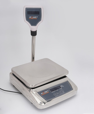 monet 30 KG WEIGHING MACHINE with pole Weighing Scale(Grey)
