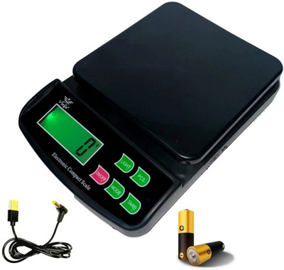 VBR's Group 10Kg x 1g Electronic Kitchen Scale With Fast Response Sensor For Kitchen Home Weighing Scale(Black)