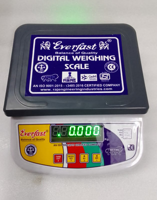 Everfast Mini Cruise Weighing Scale(White and Blue)