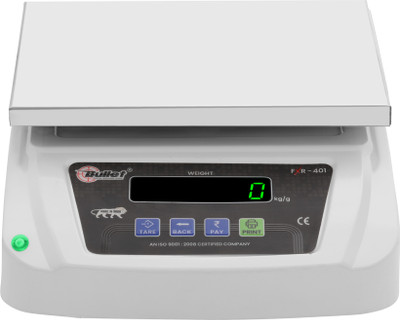 Costco Weigh Costco FXR 401 Square Full Load 40Kg Weighing Scale(White)