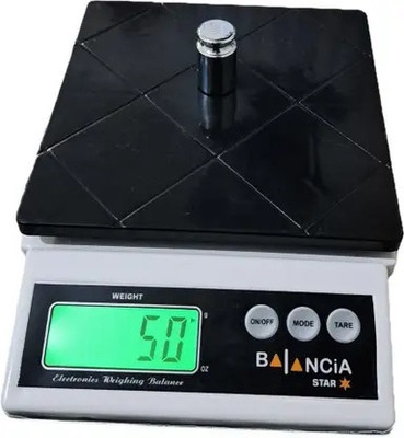 Shopeleven Kitchen Food Weighing Scale for Health, Fitness, Home Baking & Cooking Weighing Scale(Black, White)