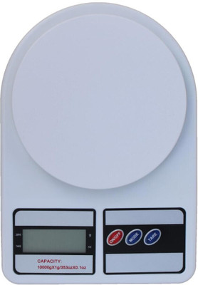 GAPVELU Kitchen scale SF 400 Weighing Scale(White)