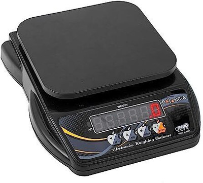 NAC GLOBAL: IT'S EXACTLY WHAT YOU NEED SmalL machine 10kg digital weight scale with rechargeable battery Scale Weighing Scale(Black)