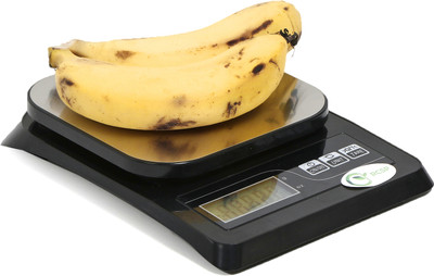 RCSP Electronic digital Kitchen Weighing Scale 10 Kg Back Light LCD Multi-purpose Weighing Scale(Black)